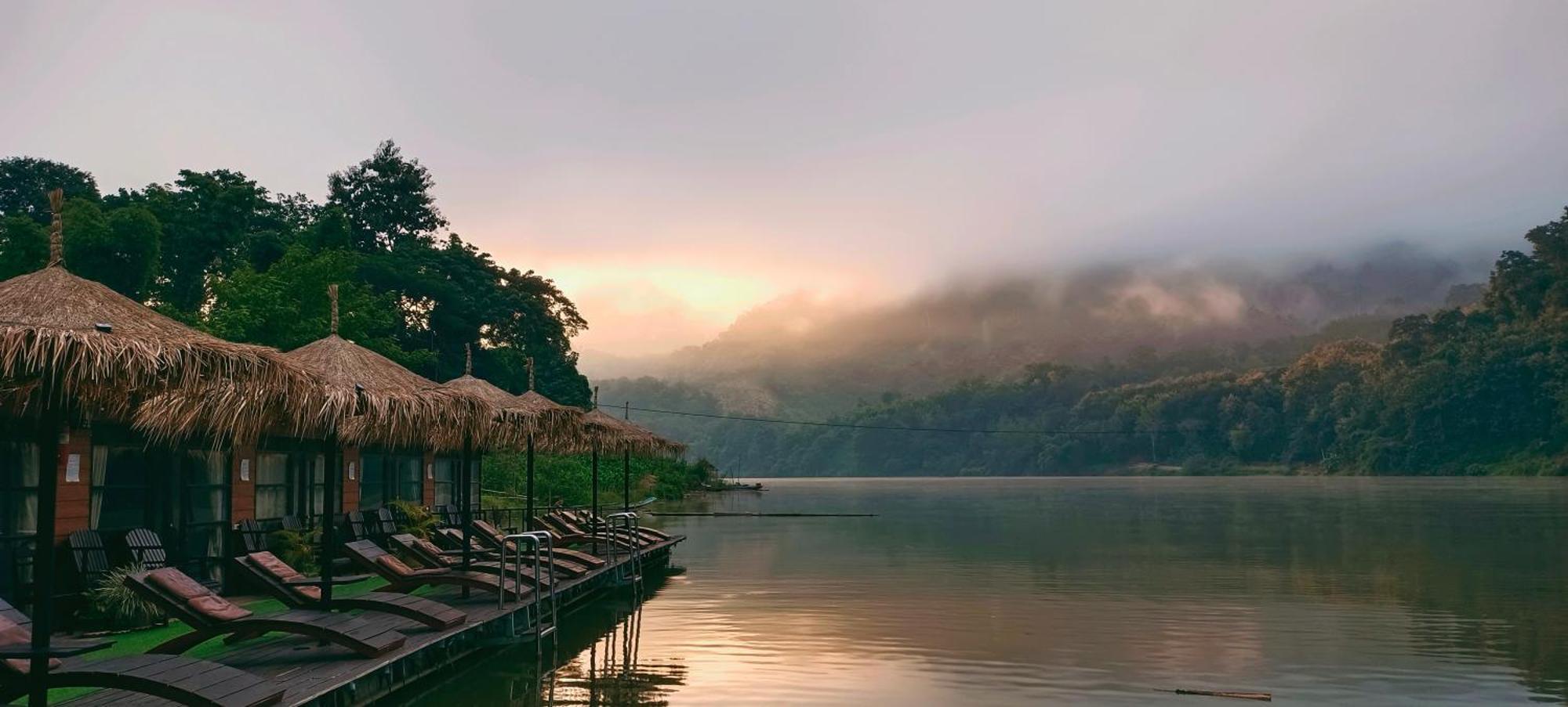 Ou River House Nongkhiaw Exterior foto